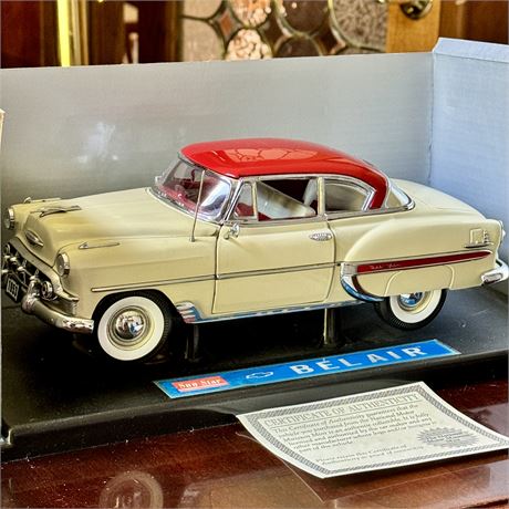 1:18 Sun Star 1953 Chevrolet Bel Air Diecast Car Model