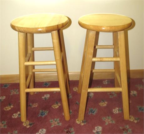 2 Small Barstools