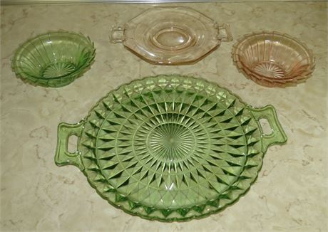 Depression Glass Lot