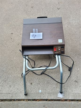 Harwood Slide Editing Projection Table