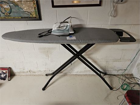 Ironing Board & Black&Decker Iron