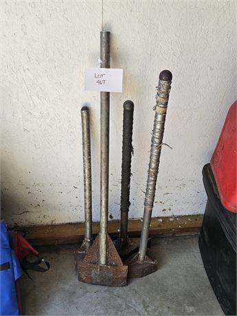 Mixed Heavy Metal Ground Tamper & More