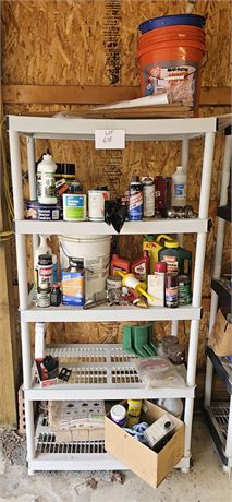 Shelf Cleanout- Shelf Included- Mixed Tools, Autocare & Garden