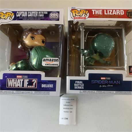 Funko Pop! Deluxe Captain Carter & Hydra Stomper #885Vinyl Figures