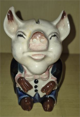 Vintage Kitsch Occupied Japan Piggy Bank