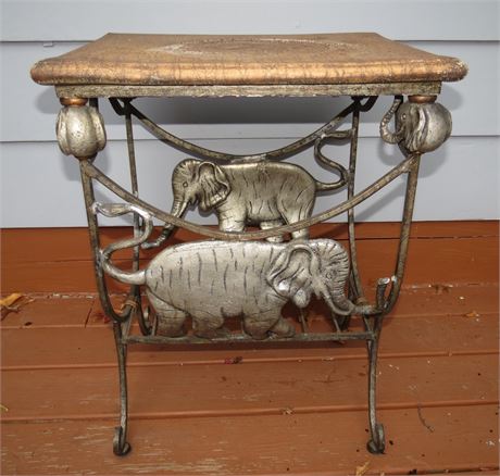 Outdoor Elephant Table