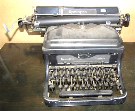 Antique Remington Rand Noiseless Typewriter