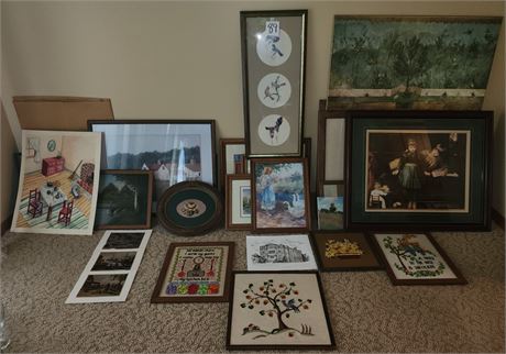 Prints, & Frames Cleanout