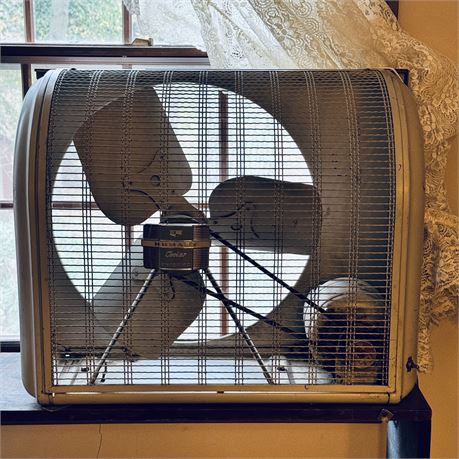 1950's Sears Homart Cooler Window Fan - Works Great!