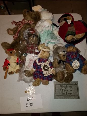 Mixed Boyds Plush Collectible Bears