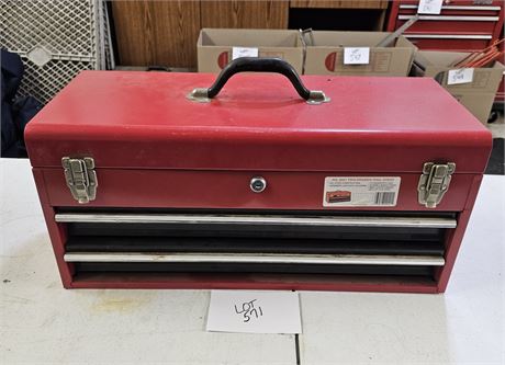 Two Drawer Tool Chest #9021