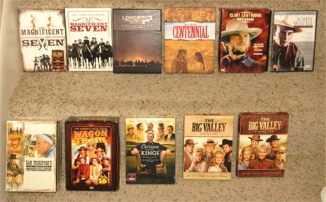 Assorted Western DVD's