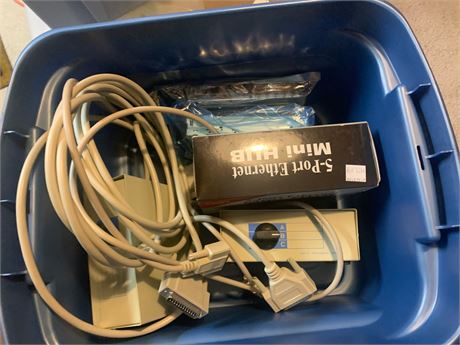Misc Electronic Cord & Electronics Cleanout