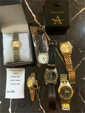 Wristwatch Lot - Drakkar Noir, Sottas, Marco Max, Travel Alarm Clock