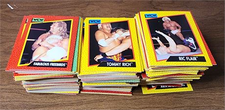 WCW Wrestling Cards