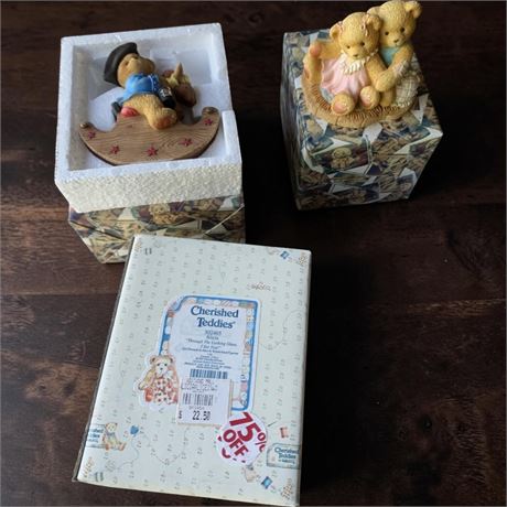 Enesco Cherished Teddies Teddy Bear Figurine Lot