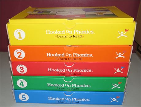 Hooked On Phonics level 1-5
