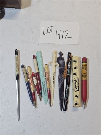 Mixed Mechanical Pencil & Letter Opener Lot