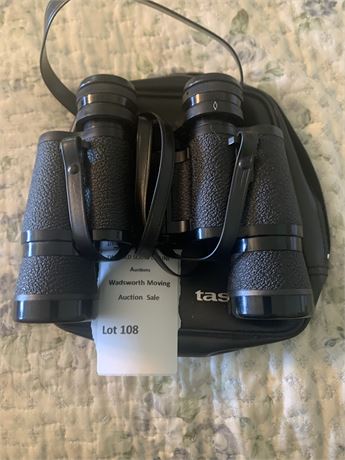 Tasco Essentials 7x35 Porro Prism Binoculars & Carrying Case