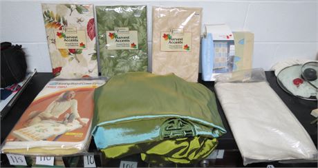 Tablecloths, Shower Curtain, Ironing Board Cover
