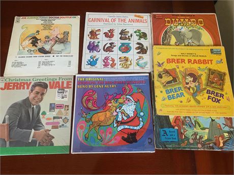 Walt Disney Albums Dumbo, Songs and Stories of Uncle Remus & More