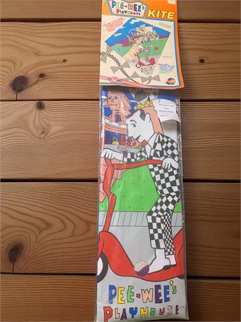 Vintage Pee-Wee's Playhouse Toy Kite