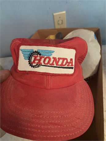 Vintage Ball Caps/Caps - Goodrich, Eshelman Red Rose Feed, Honda & More