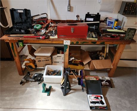 Tool Bench Cleanout