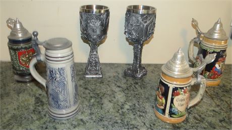 Steins, Cups
