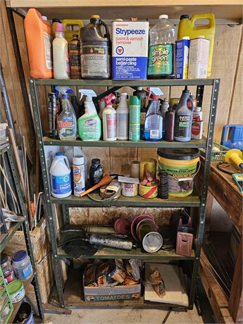 Shelf Cleanout:Cleaners/Chemicals/Tools & More