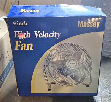 9" High Velocity Fan