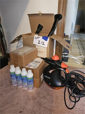 Monster Steam Cleaner & Chemicals