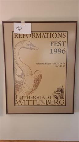 Reformations Fest 1996 Poster Art