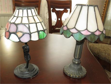 Stained Glass Candle Holders