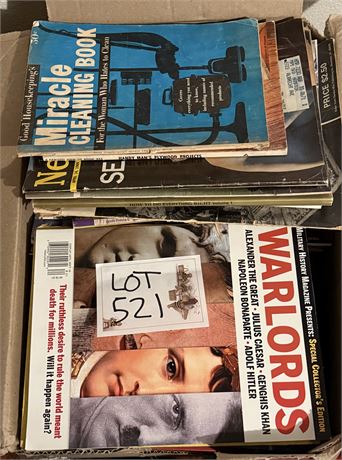 Large Mixed Lot of Collectible Magazines