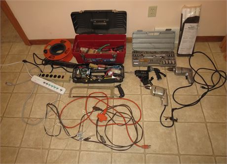 Tools, Extension Cords, Drills, Etc