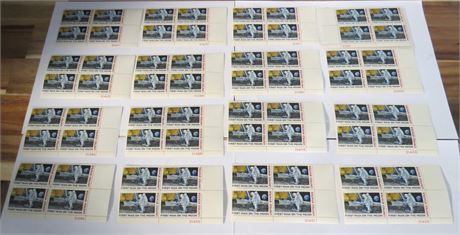 US Air Mail Stamps: 10 Cents "First Man On The Moon"