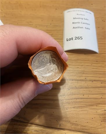 Roll of Circulated 1976 Bicentennial Quarters ($10)