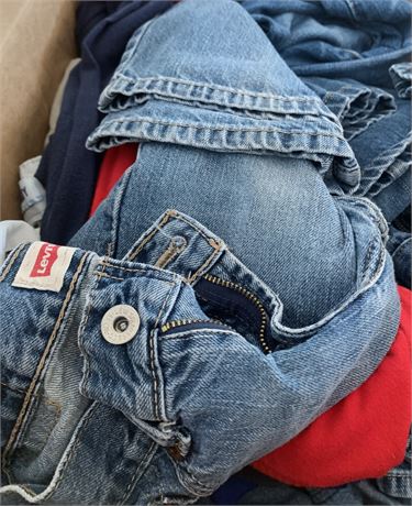 Clothing Lot - Boy's Jeans, PJs, Shorts & More