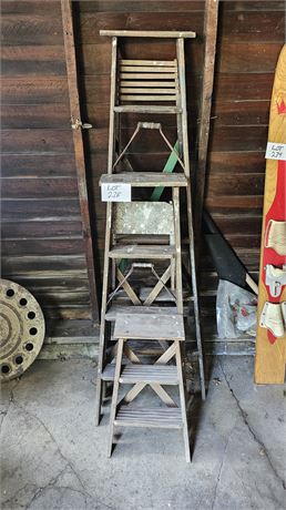 Wood Step Ladders