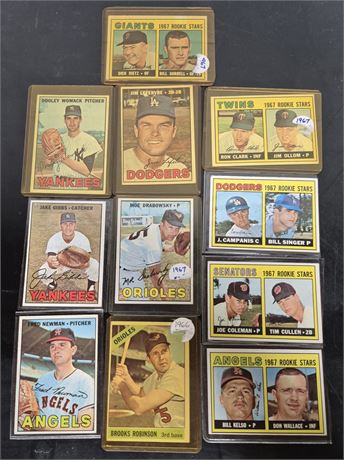 1960s Topps Baseball Cards