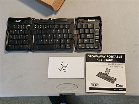 Stow Away Portable Keyboard