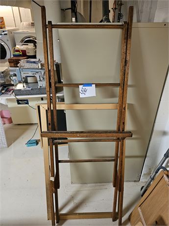 Wood Easel & Frame