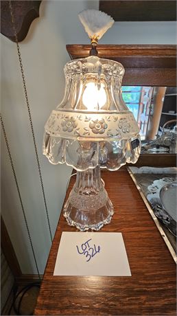 Crystal Glass Industries Lead Crystal Lamp