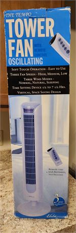 *NIB Tower Fan w/Remote