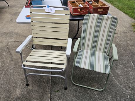 Folding Outdoor Chairs - Standard Size