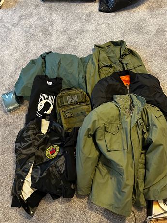 Military Coats and other military clothing