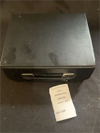 Vintage Cassette Tapes With Storage Case
