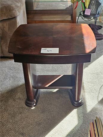 Vaughn Wood Furniture End Table