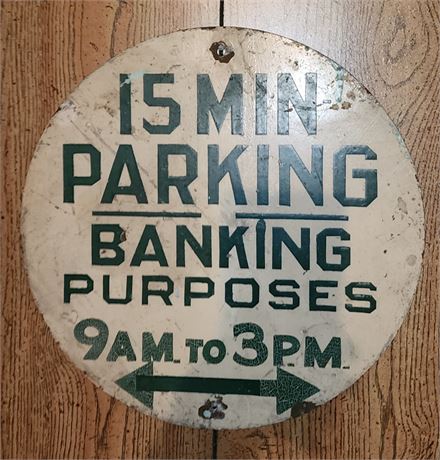 Vintage Metal Sign